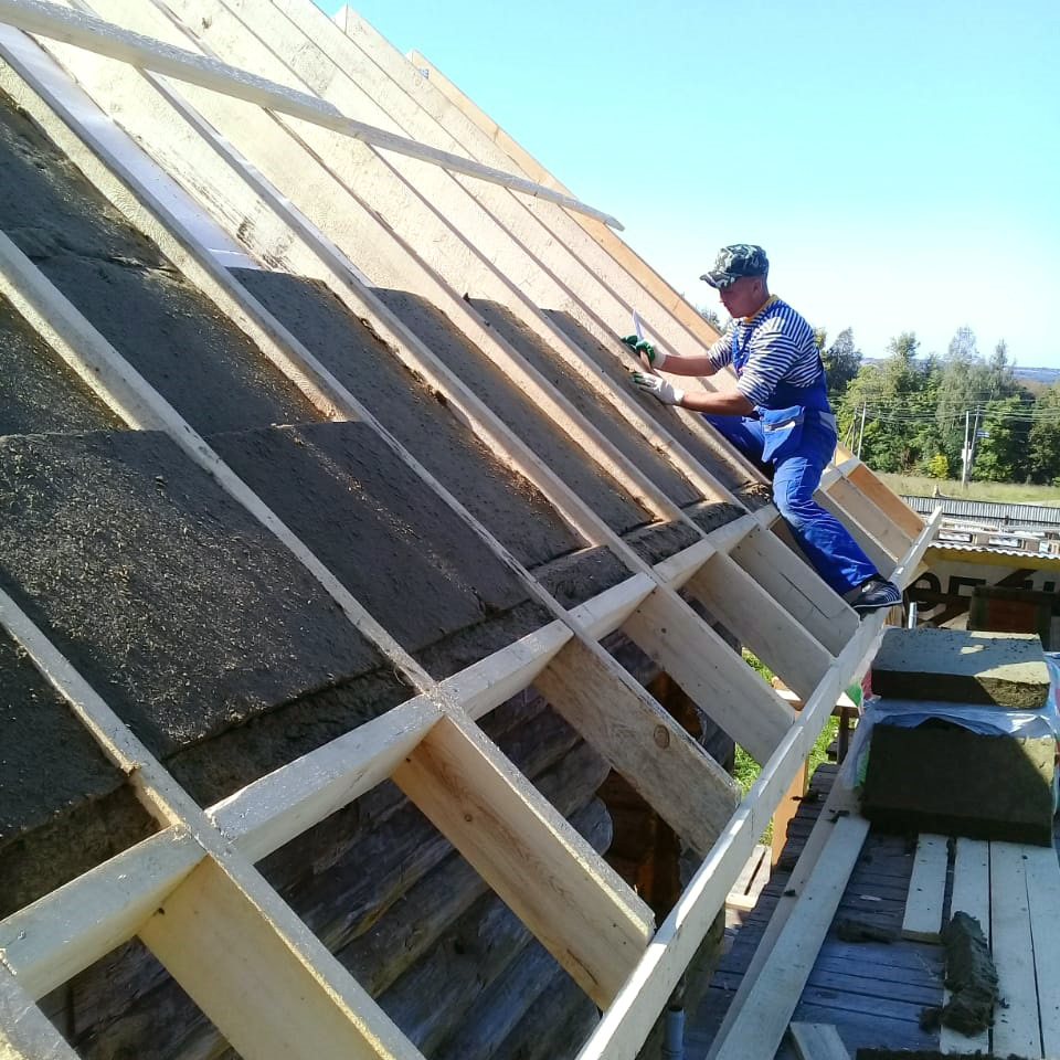 строительство крыши дома
